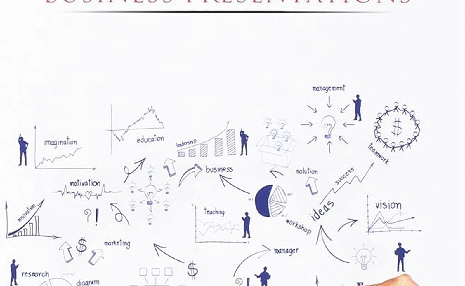 Technical executive presenting storytelling concepts